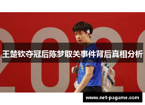 王楚钦夺冠后陈梦取关事件背后真相分析