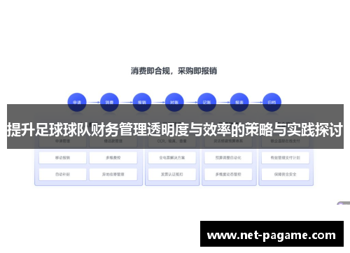 提升足球球队财务管理透明度与效率的策略与实践探讨